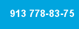 913 778-83-75 913 778-83-75